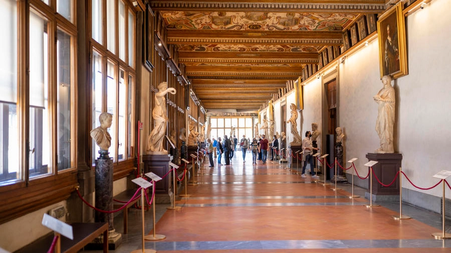 Galleria degli Uffizi, Firenze (foto di repertorio, Ansa) Galleria degli Uffizi, Firenze (foto di repertorio, Ansa)