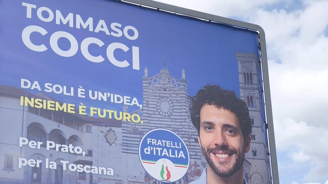 Il manifesto elettorale di Tommaso Cocci di Fratelli d’Italia Il manifesto elettorale di Tommaso Cocci di Fratelli d’Italia