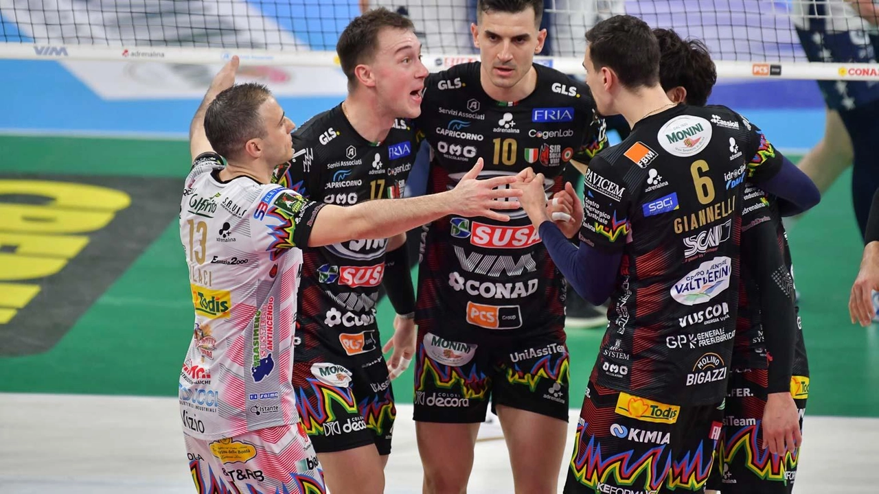 Sir Susa Vim Perugia: crollo nei play-off scudetto contro Civitanova Marche