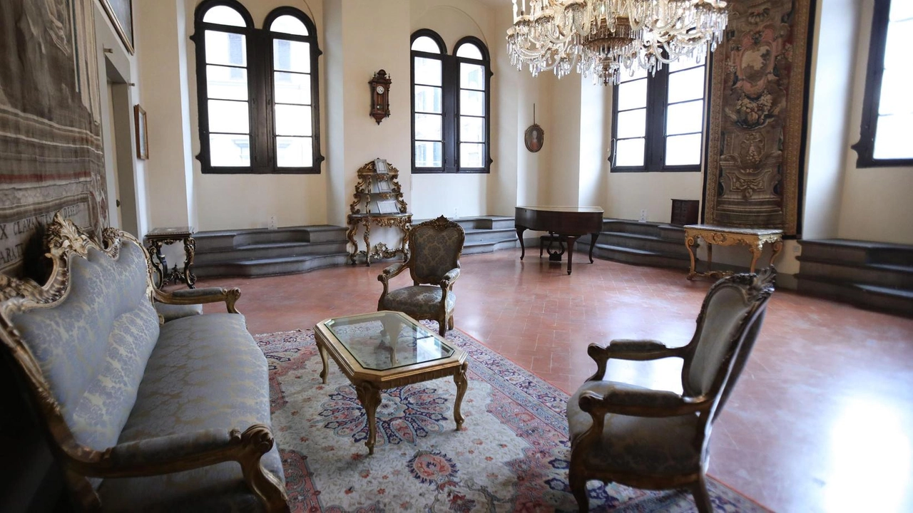 Una delle sale di Palazzo Medici Riccardi, aperta a tutti domenica prossima Una delle sale di Palazzo Medici Riccardi, aperta a tutti domenica prossima