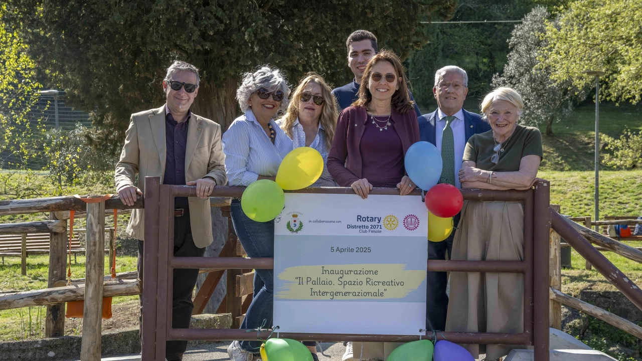 Il prossimo passo sarà la costruzione di un’area fitness "Restituiamo alle famiglie uno spazio importante".