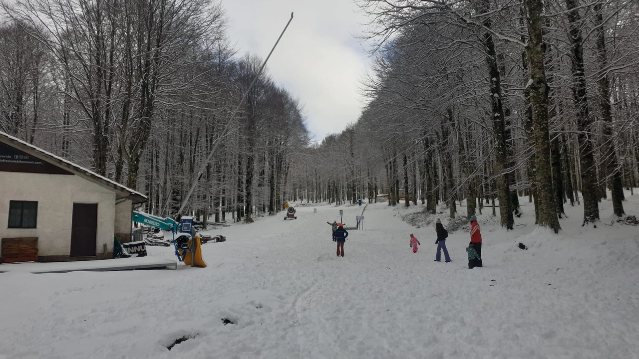 Lo scenario che propone in questo momento la parte alta del monte Amiata è incoraggiante. Il tentativo è aprire gli impianti prima del giorno di Natale Lo scenario che propone in questo momento la parte alta del monte Amiata è incoraggiante. Il tentativo è aprire gli impianti prima del giorno di Natale