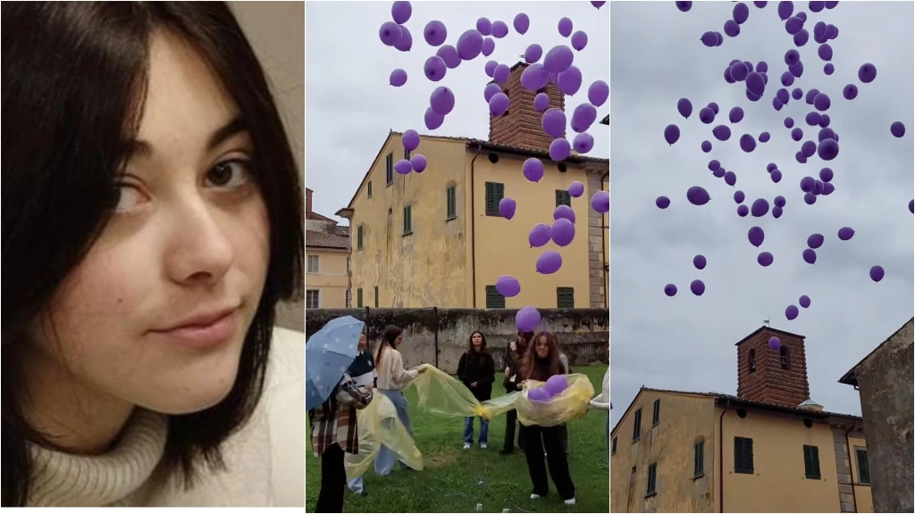 La giovane Viola e due momenti della cerimonia per la maturità ad honorem La giovane Viola e due momenti della cerimonia per la maturità ad honorem