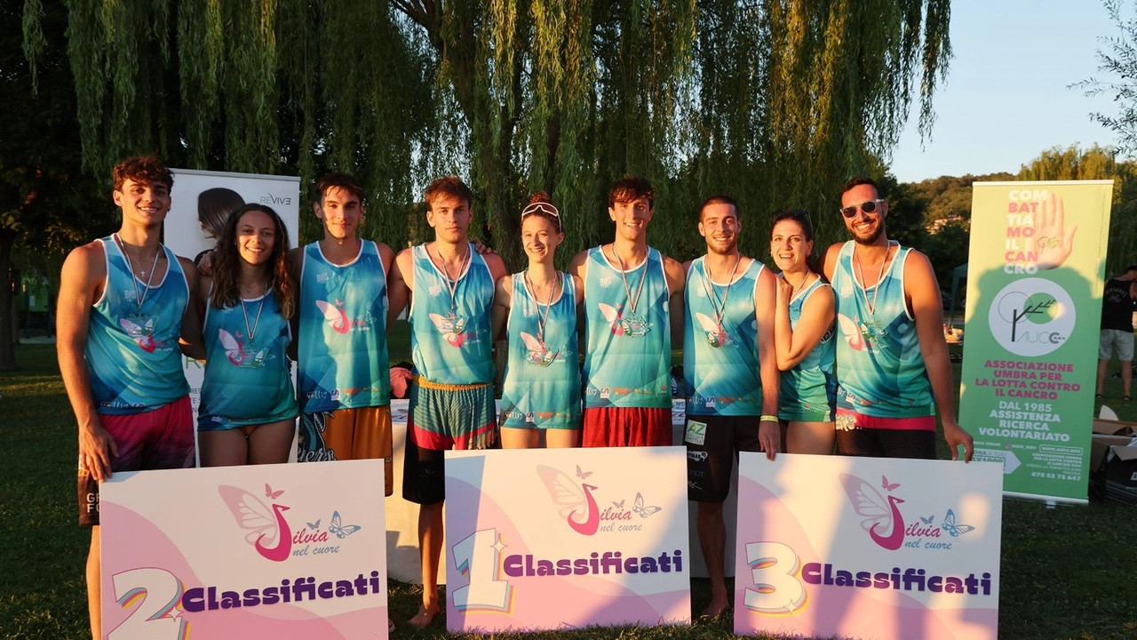 Volley. Silvia nel Cuore, edizione record. Ecco i team che salgono sul podio