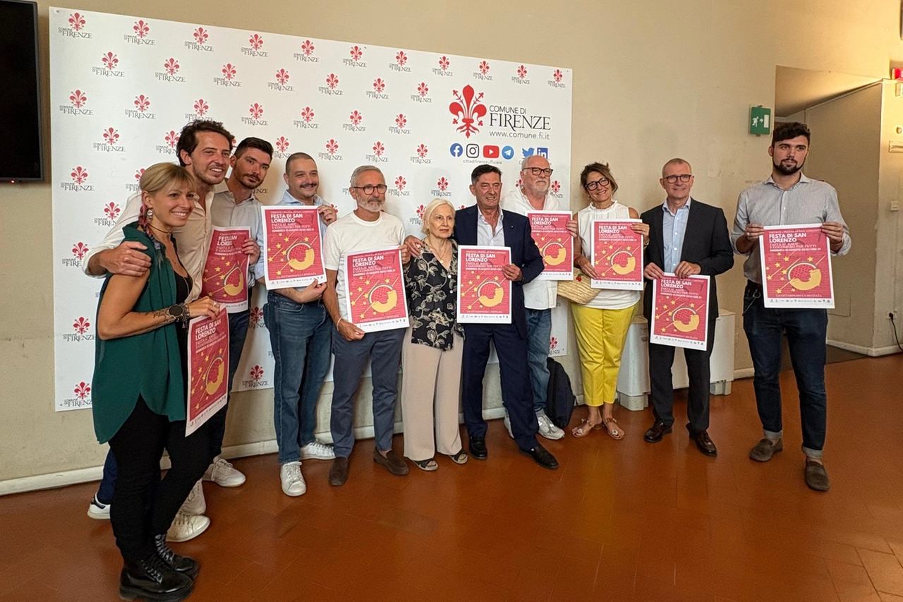 A apresentação em Palazzo Vecchio 