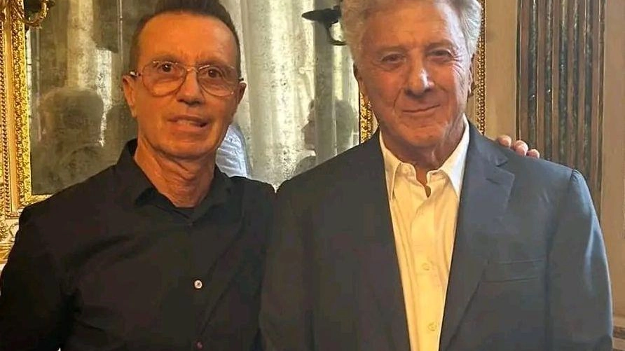 Opere di Lazzerini a Dustin Hoffman