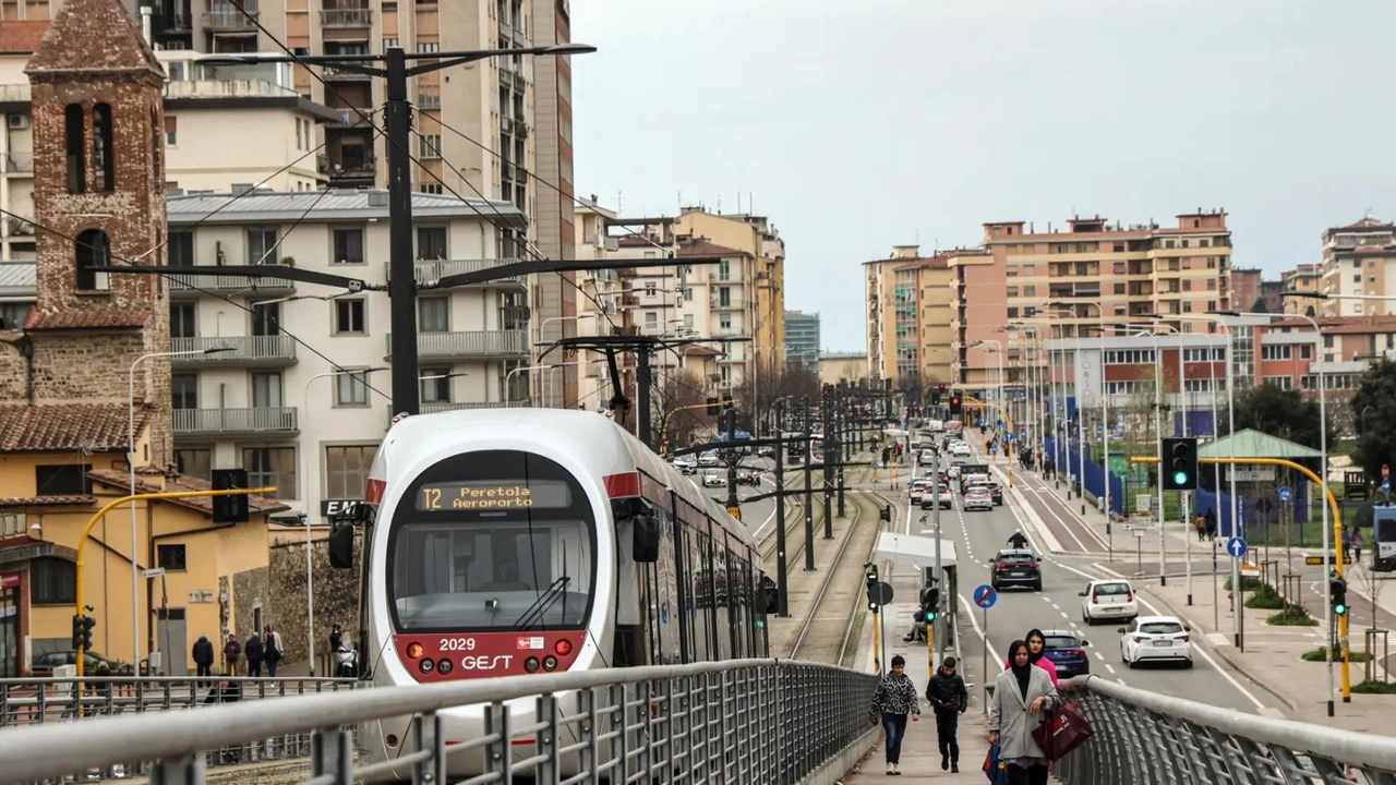 La tramvia a Firenze (Foto di repertorio)