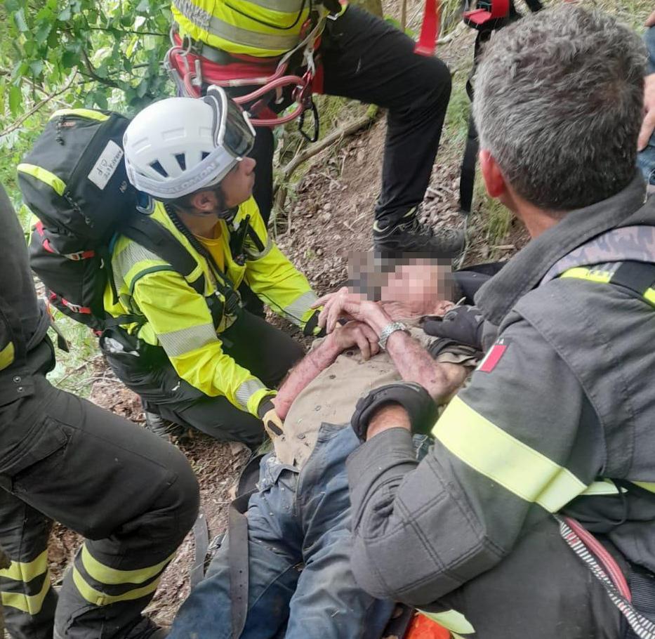 Fungaiolo salvato dal cane Drago. Due notti nel bosco a 84 anni: recuperato dai Vigili del fuoco Fungaiolo salvato dal cane Drago. Due notti nel bosco a 84 anni: recuperato dai Vigili del fuoco