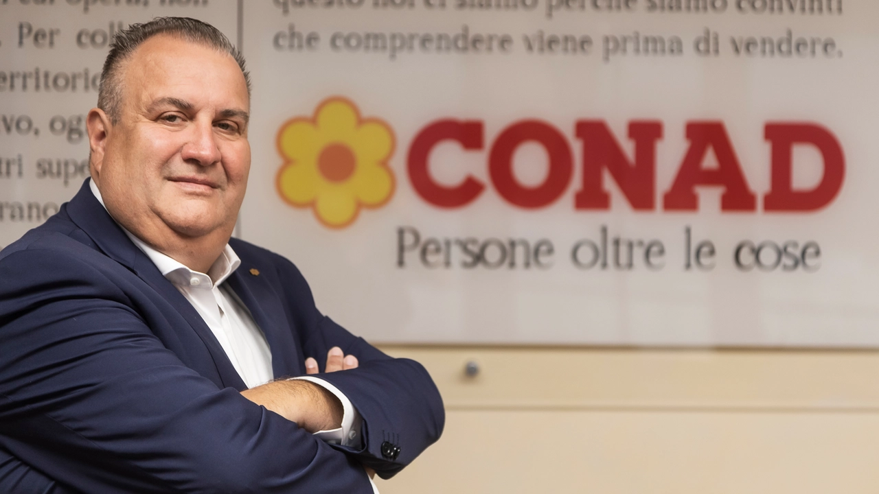 Il presidente di Conad Nord Ovest, Roberto Toni Il presidente di Conad Nord Ovest, Roberto Toni