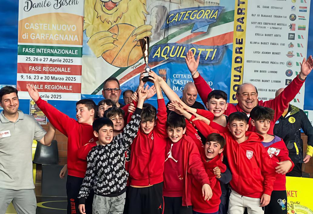 Aquilotti della Gea Grosseto terzi al Torneo internazionale di Castelnuovo Garfagnana