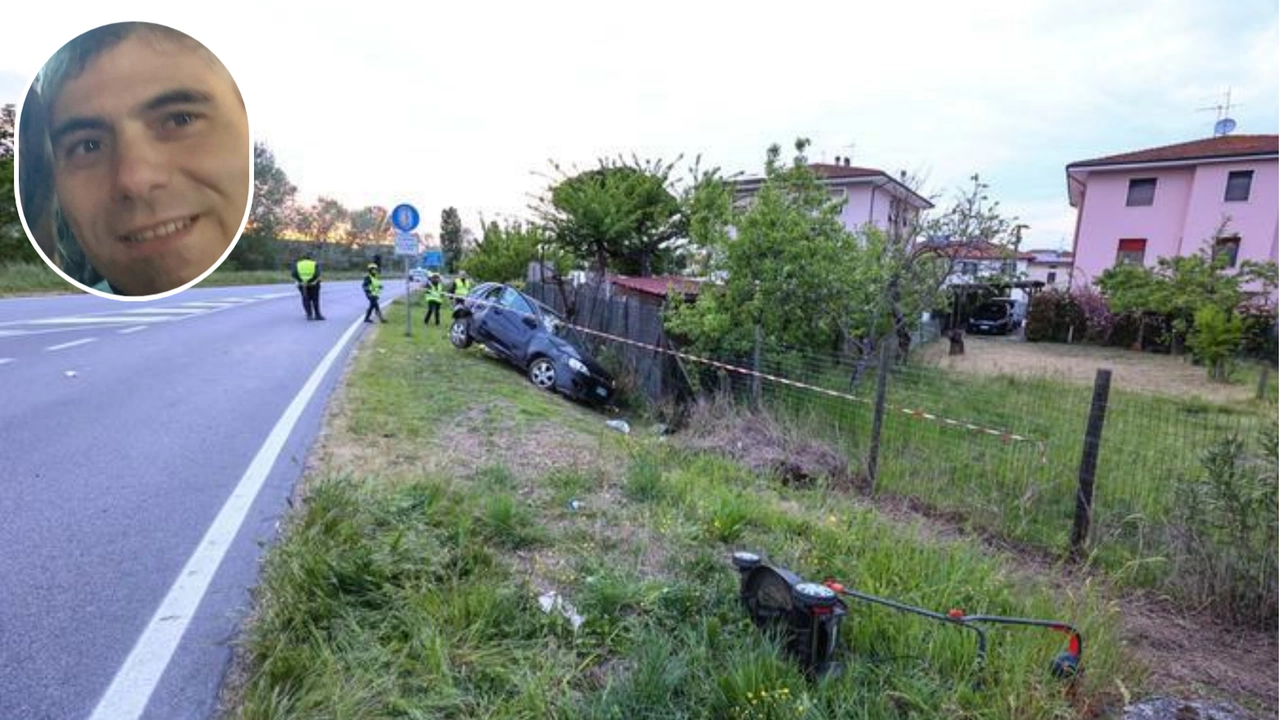 Alessandro Talini, 58 anni, è morto nel pomeriggio del 12 aprile travolto da un'auto mentre stava tagliando l'erba di casa