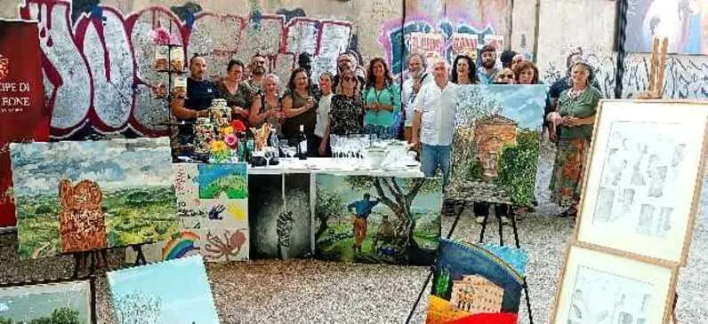 L’arte contro Cosa Nostra. Esposti diciotto dipinti e i fogli del maxi processo