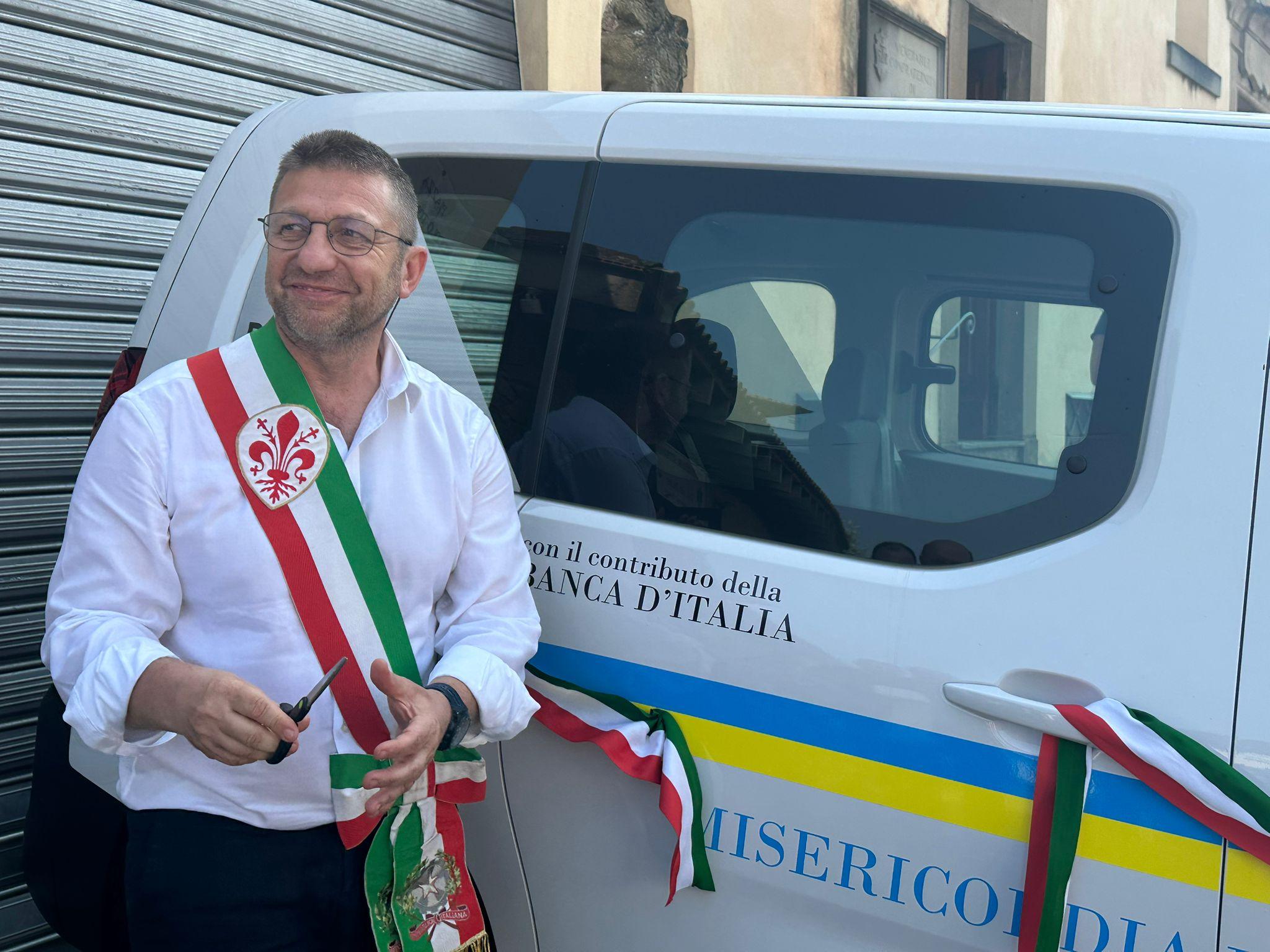 Un nuovo mezzo per la Misericordia di Settignano Un nuovo mezzo per la Misericordia di Settignano