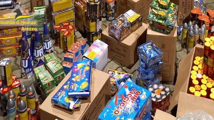 I fuochi d'artificio sequestrati I fuochi d'artificio sequestrati