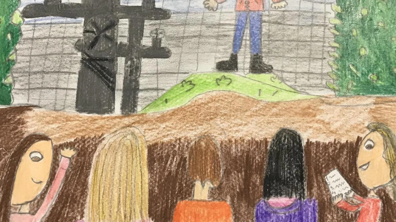 I benefici per le colture della Valdichiana nel disegno degli alunni della 4