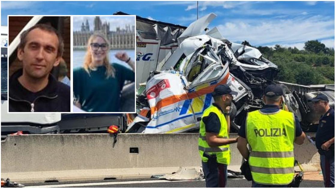 chi erano i due volontari morti sull8217ambulanza nell8217incidente in a1