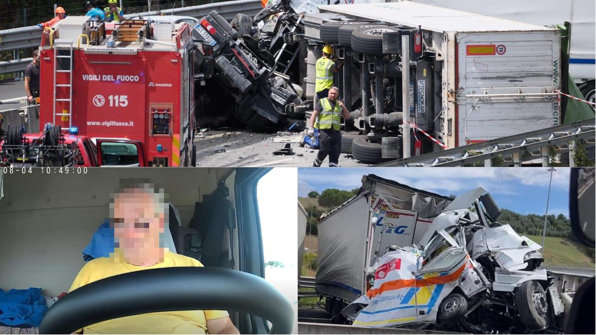 stare al telefono non 232 un8217aggravante dell8217omicidio stradale il video prima della strage in a1 cosa rischia il camionista