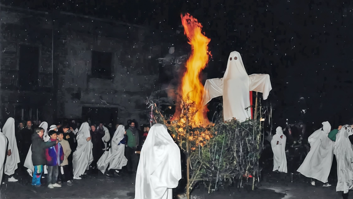 Nell’immagine presa dall’archivio fotografico di Borghesi un’edizione passata del Carnevale della Portantina Nell’immagine presa dall’archivio fotografico di Borghesi un’edizione passata del Carnevale della Portantina
