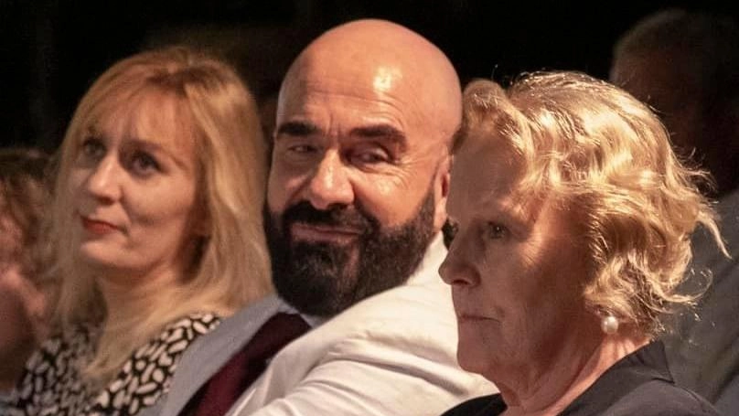 Katia Ricciarelli a Uzzano insieme al maestro Antonio Bellandi Katia Ricciarelli a Uzzano insieme al maestro Antonio Bellandi