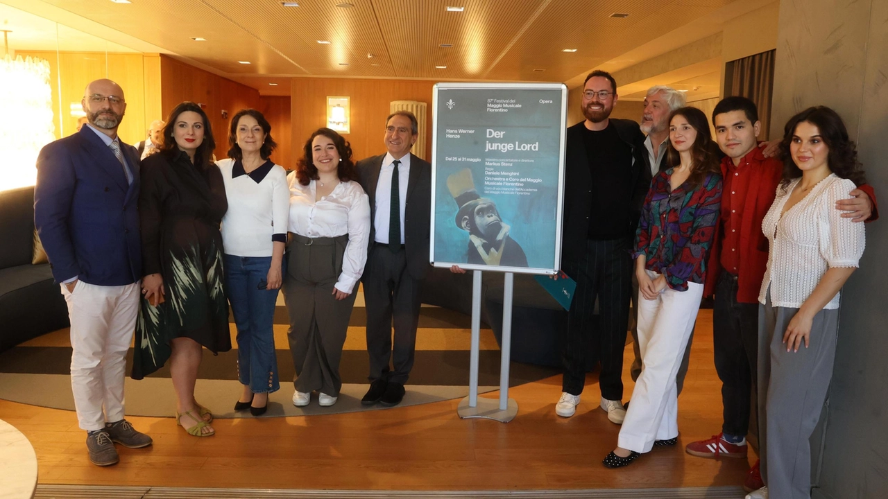 Tutti i protagonisti del giovane Lord di Henze al Maggio Musicale Fiorentino Tutti i protagonisti del giovane Lord di Henze al Maggio Musicale Fiorentino