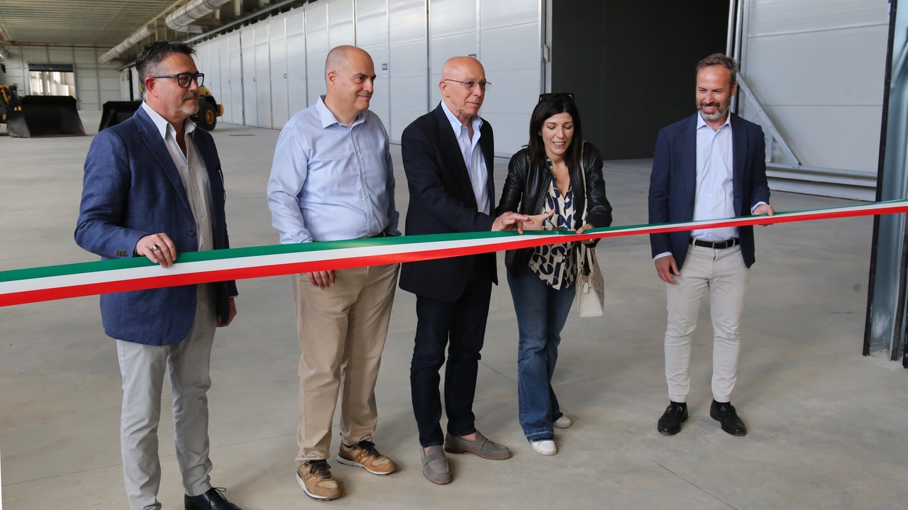 L'inaugurazione dell'impianto (Foto Bongianni/Germogli)