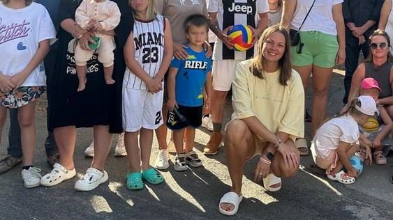 Alcuni dei familiari di prigionieri politici in Bielorussia, che soggiorneranno per un po’ in Maremma