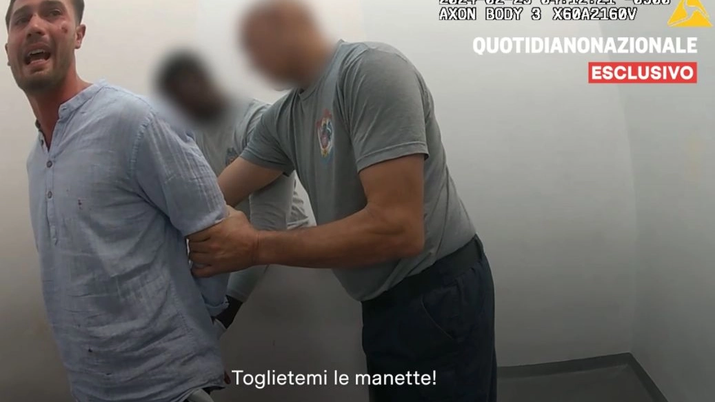 Miami: il 25enne di Spoleto in cella implora i poliziotti, le manette sono troppo strette e gli provocheranno danni ai nervi