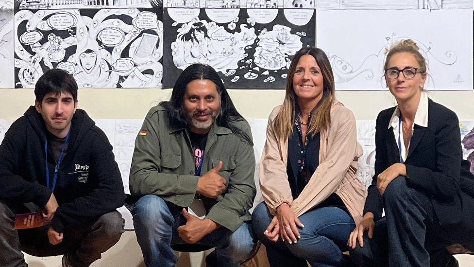 La squadra di Carrara al forum di Fabriano delle città Unesco La squadra di Carrara al forum di Fabriano delle città Unesco