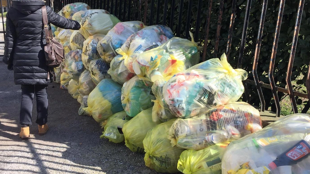 Studenti spazzini per un giorno. Guanti e sacchi, guerra ai rifiuti. Caccia ’grossa’ lungo l’Archiano