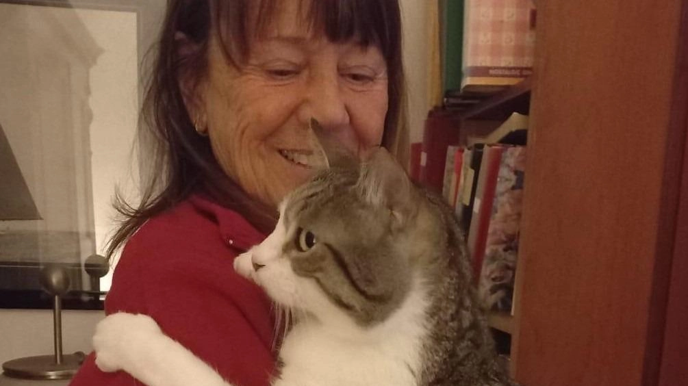 Guglielmo in braccio a mamma Danila