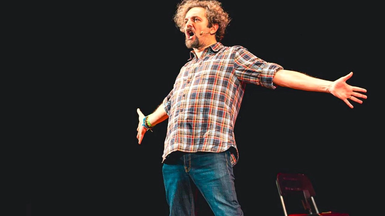 Antonio Ornano sul palco