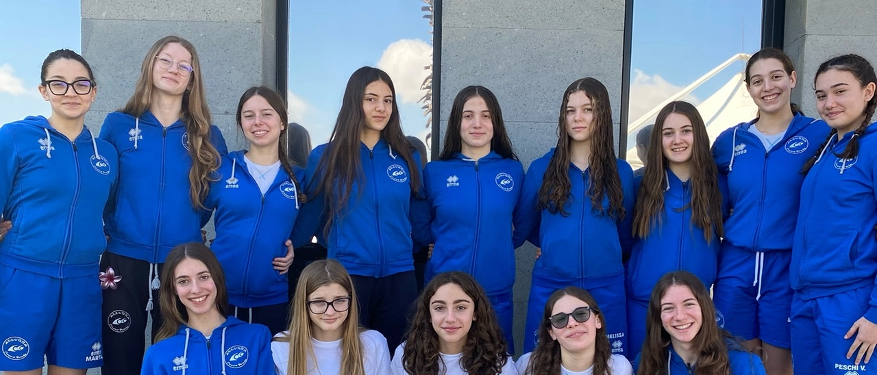 Nuoto sincronizzato "ragazze", l'Azzurra è la prima società della Toscana