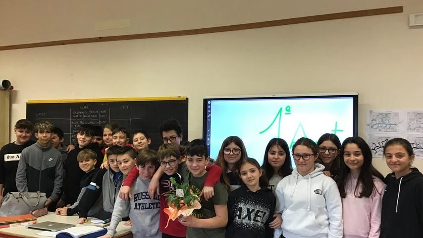 La classe 1^ A della Secondaria di primo grado di Terricciola La classe 1^ A della Secondaria di primo grado di Terricciola