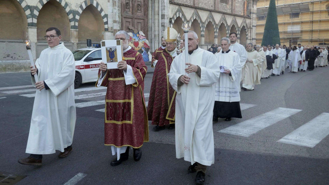 L'apertura del Giubileo a Prato (foto Attalmi) L'apertura del Giubileo a Prato (foto Attalmi)