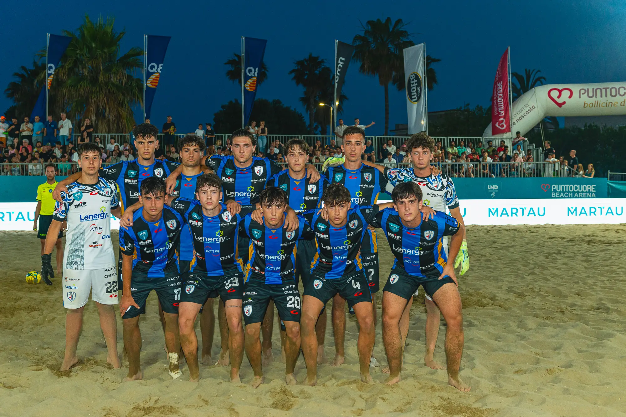 Beach soccer, mese intenso per il Lenergy Pisa Beach soccer