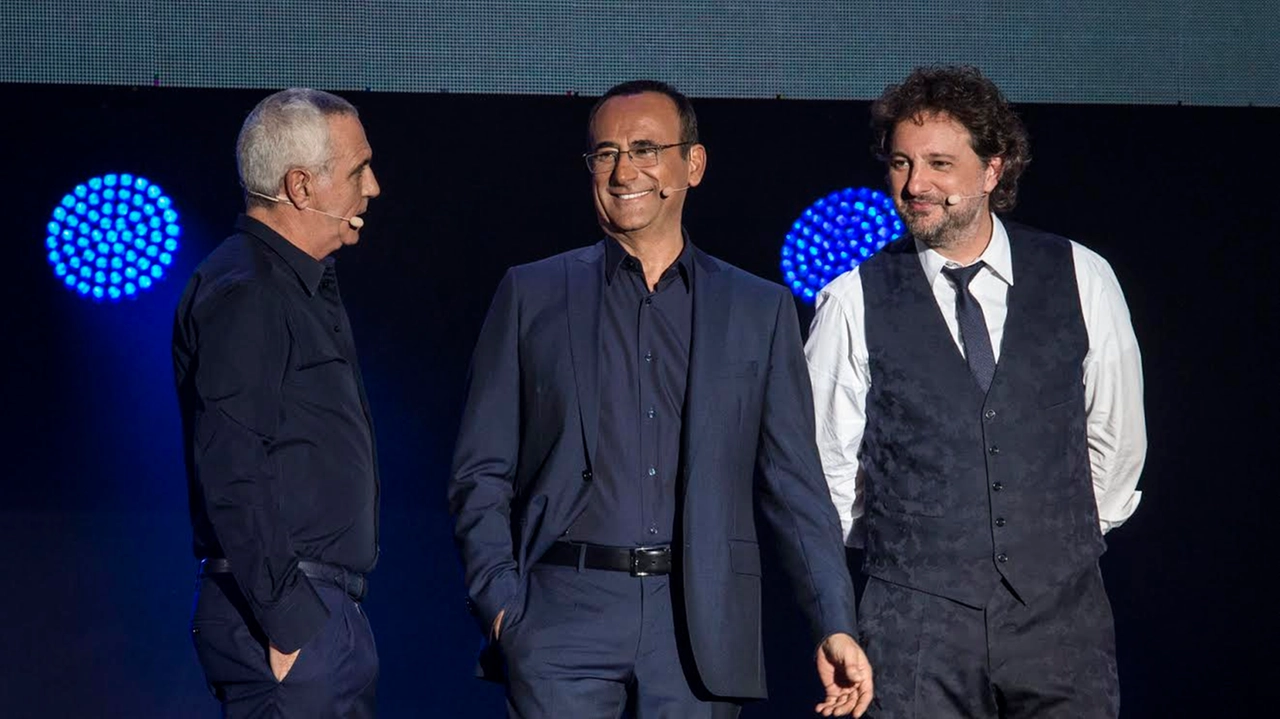 Giorgio Panariello, Carlo Conti e Leonardo Pieraccioni