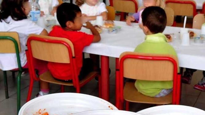 Una mensa scolastica foto di repertorio Una mensa scolastica foto di repertorio