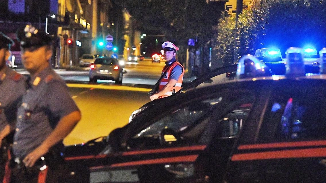 I carabinieri hanno immediatamente. istituito posti di blocco nella notte I carabinieri hanno immediatamente. istituito posti di blocco nella notte