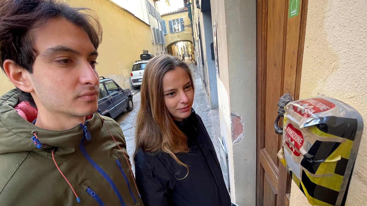Firenze blitz contro le keybox (Foto Marco Mori /New Press Photo)