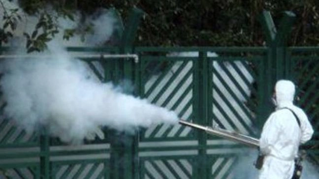Un intervento preventivo di disinfestazione dopo un caso di febbre Dengue per evitare la diffusione del virus (foto di repertorio) Un intervento preventivo di disinfestazione dopo un caso di febbre Dengue per evitare la diffusione del virus (foto di repertorio)