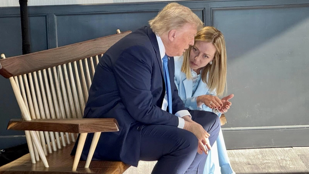 G7: bilaterale Meloni-Trump, focus su Iran, Gaza e dazi - Foto