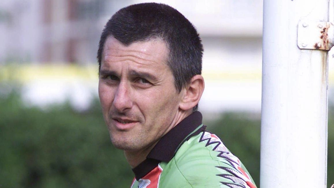 L’ex portiere biancorosso Simone Braglia L’ex portiere biancorosso Simone Braglia