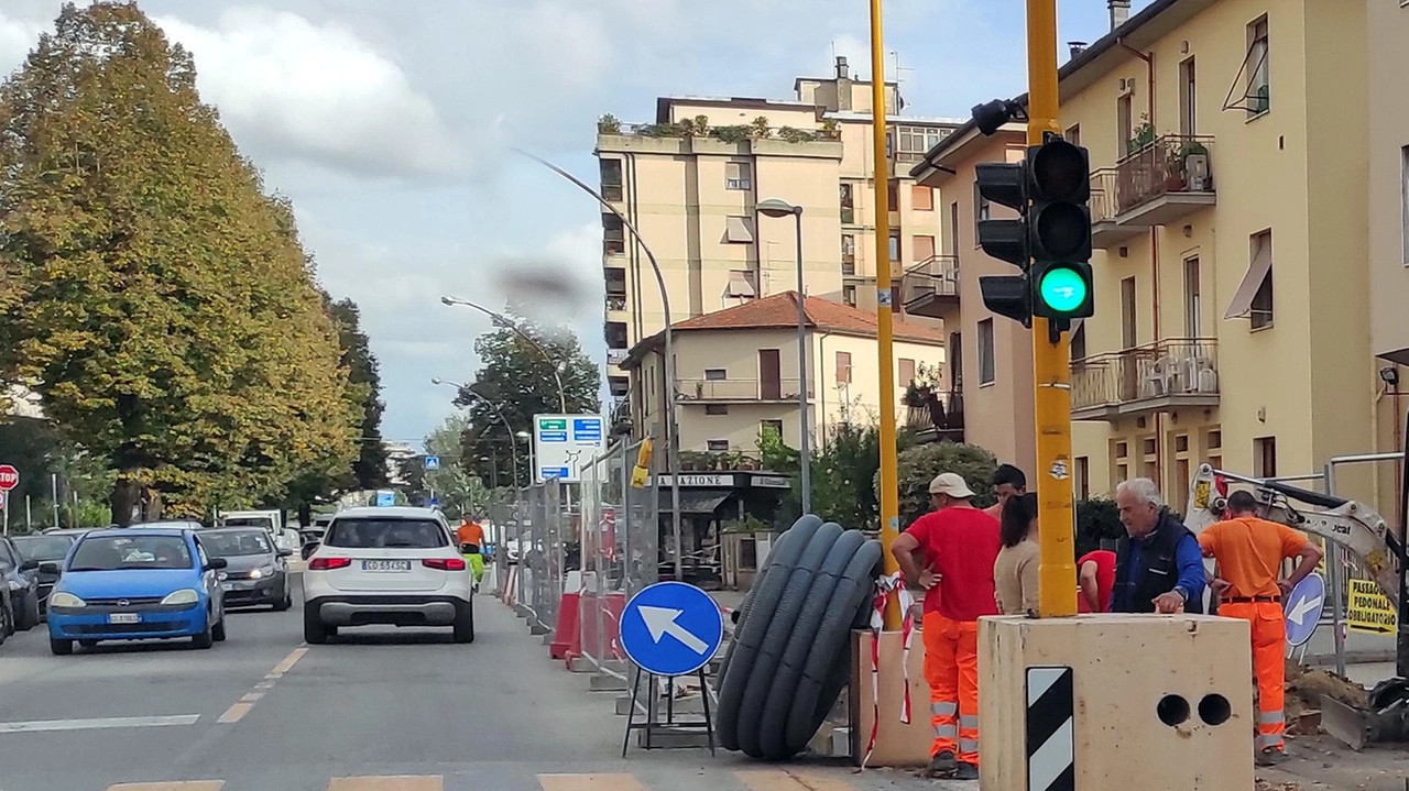 Viale Gramsci è una delle arterie interessate dagli investimenti Viale Gramsci è una delle arterie interessate dagli investimenti