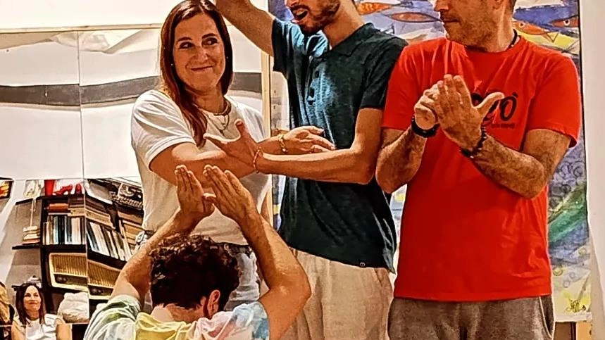 Attori della compagnia Mirpò Attori della compagnia Mirpò
