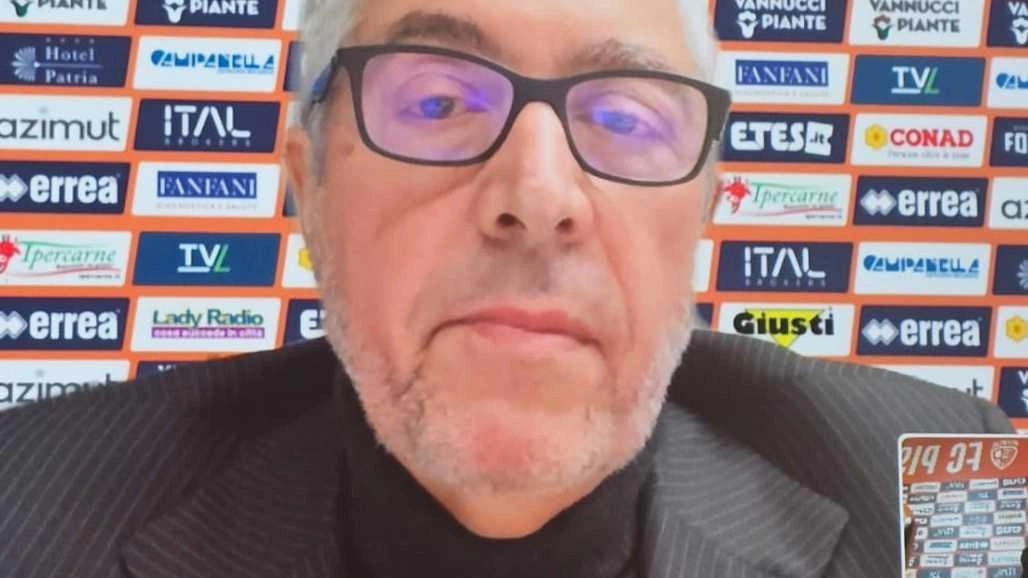 Maurizio Turci, nuovo socio della Pistoiese FC. Nella foto piccola, Sergio Iorio Maurizio Turci, nuovo socio della Pistoiese FC. Nella foto piccola, Sergio Iorio
