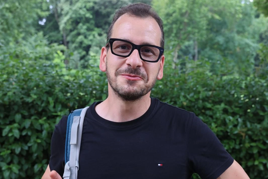 Matteo Framarin, l'irriducibile: a un concerto di Vasco per la 10ma volta (Foto Giuseppe Cabras / New Press Photo)