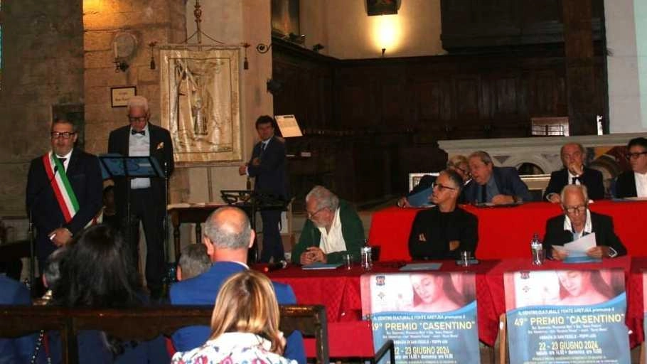 Un’immagine dalla scorsa edizione del Premio Casentino Un’immagine dalla scorsa edizione del Premio Casentino