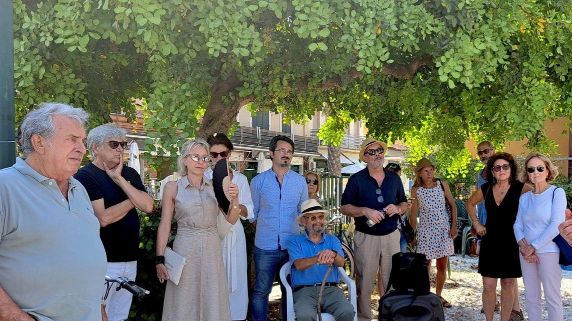 Un’immagine della presentazione del percorso che disegna una galleria a cielo aperto delle opere di grande impatto visivo Un’immagine della presentazione del percorso che disegna una galleria a cielo aperto delle opere di grande impatto visivo
