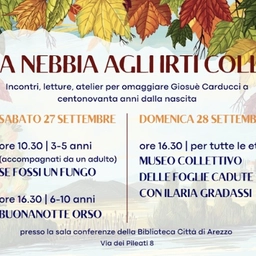 Due giorni di incontri, letture, atelier per festeggiare l’arrivo dell’autunno e omaggiare Giosuè Carducci