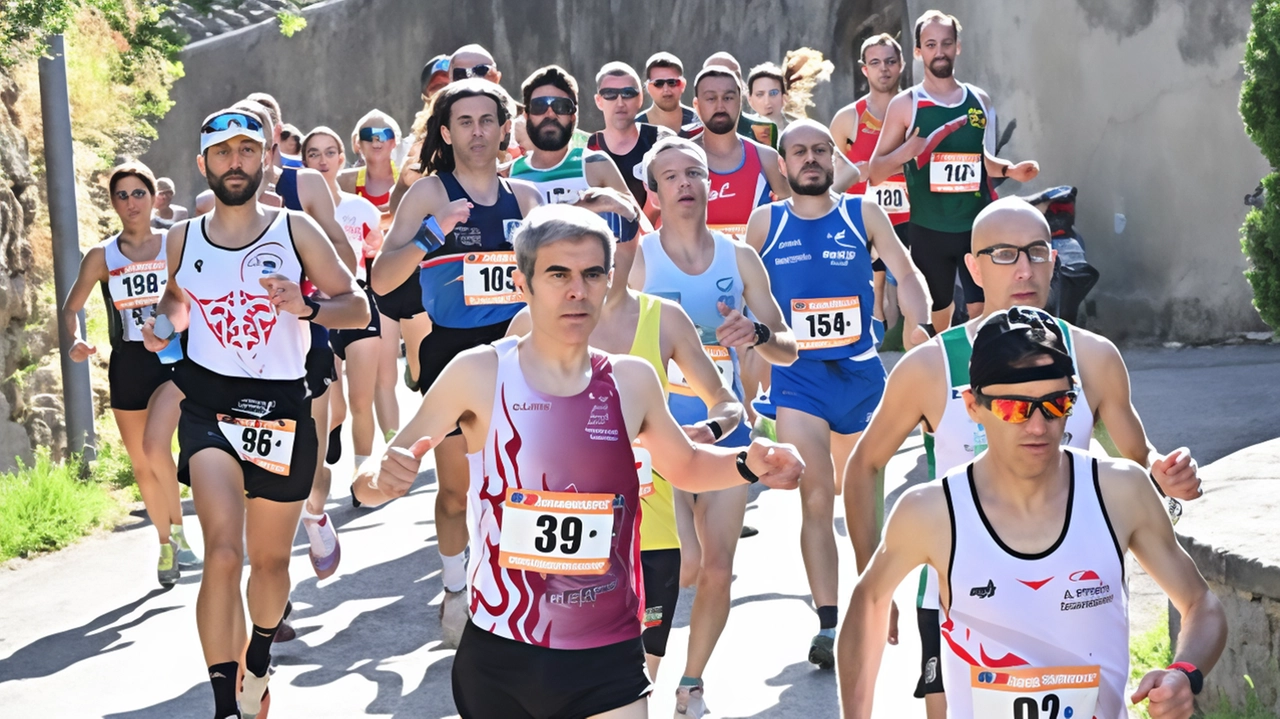 Il passaggio della corsa nella foto di «Regalami un sorriso» Il passaggio della corsa nella foto di «Regalami un sorriso»